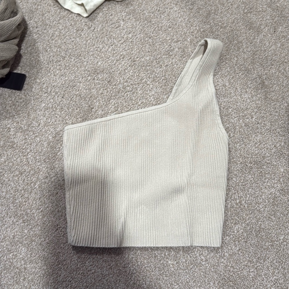 Off the shoulder cene aritzia top
